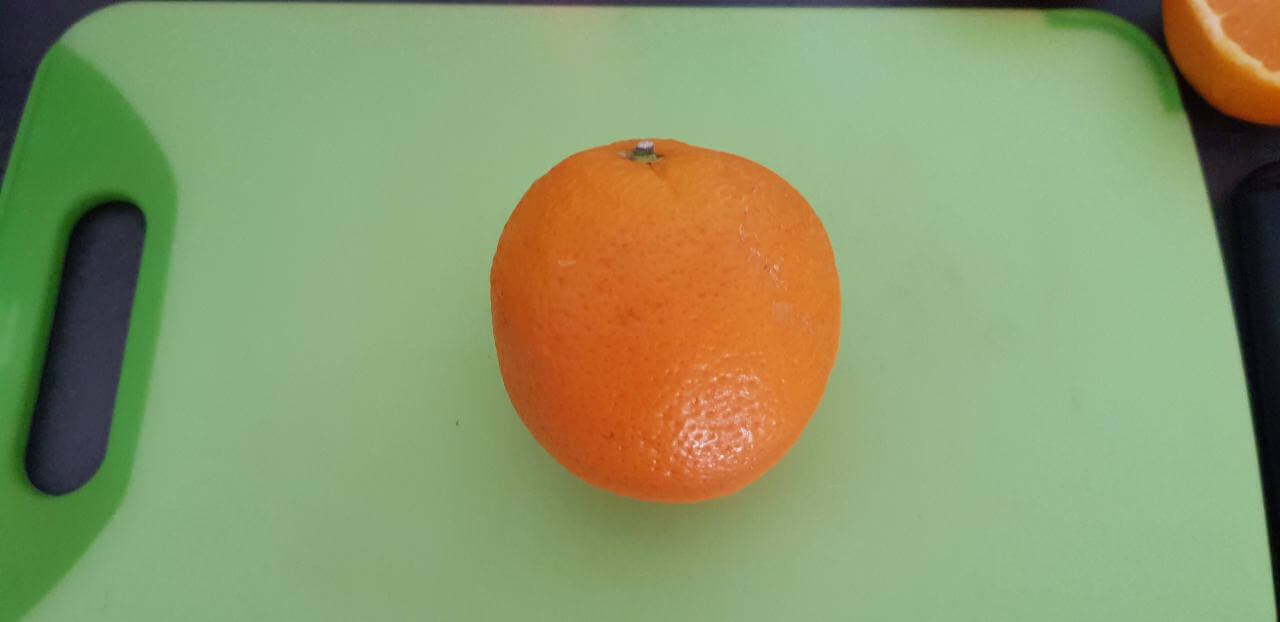Barberina Orange in der Nahaufnahme